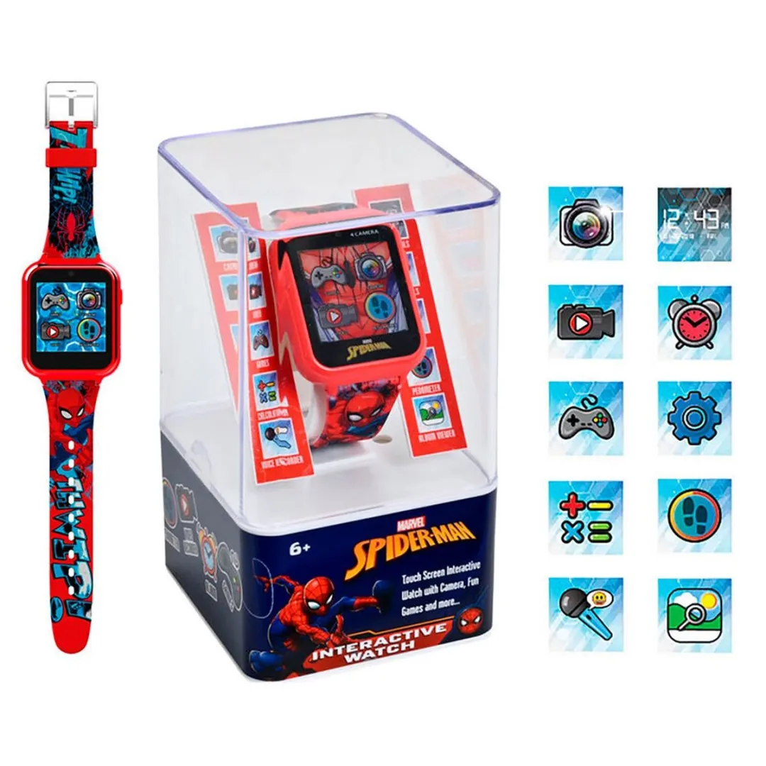 Marvel Spider-Man Slimme Horloge - 24mm - Multicolor