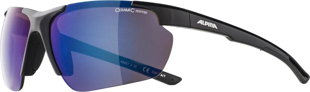 Alpina Defey HR Bril - Zwart/Blauw