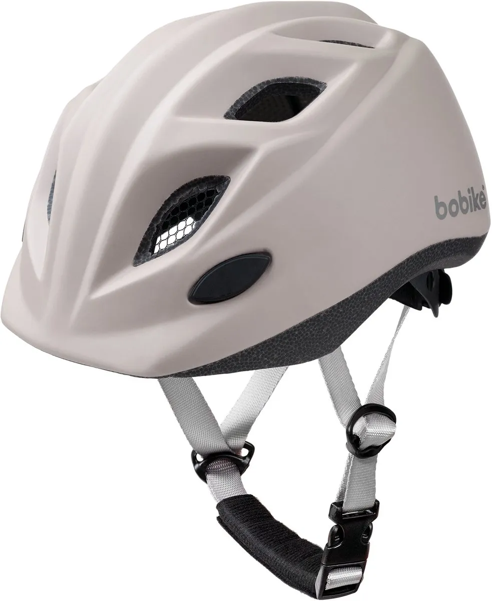 Bobike Kids Helm 52/56cm S In-Mold - Vanilla Cup Cake - Wit - afbeelding 4 van 5