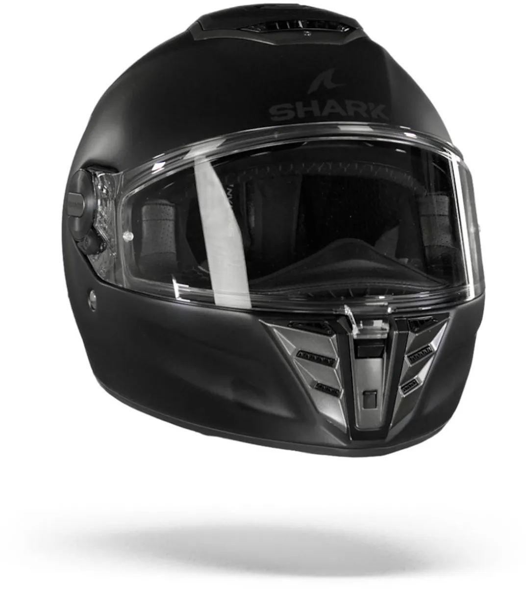 Shark Spartan RS Blank Motorhelm - Mat Zwart S