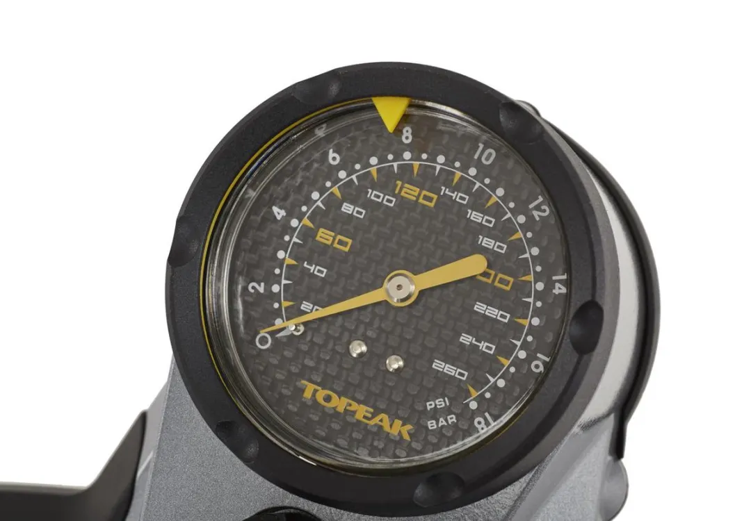 Topeak JoeBlow Ace Vloerpomp - Grijs