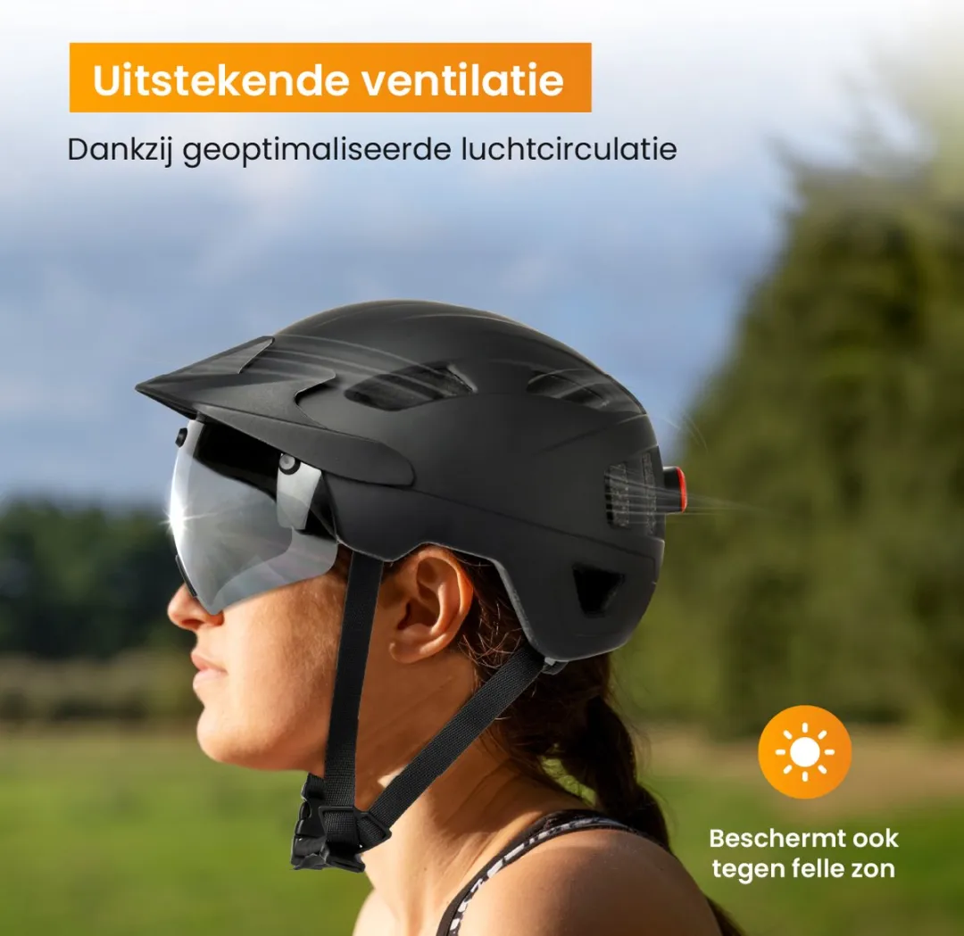 R2B Speed Pedelec Helm XL - 61-64cm - Zwart