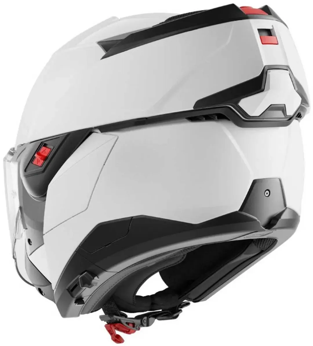 Shark Oxo Blank Pearly Wit Systeemhelm - L - afbeelding 6 van 6