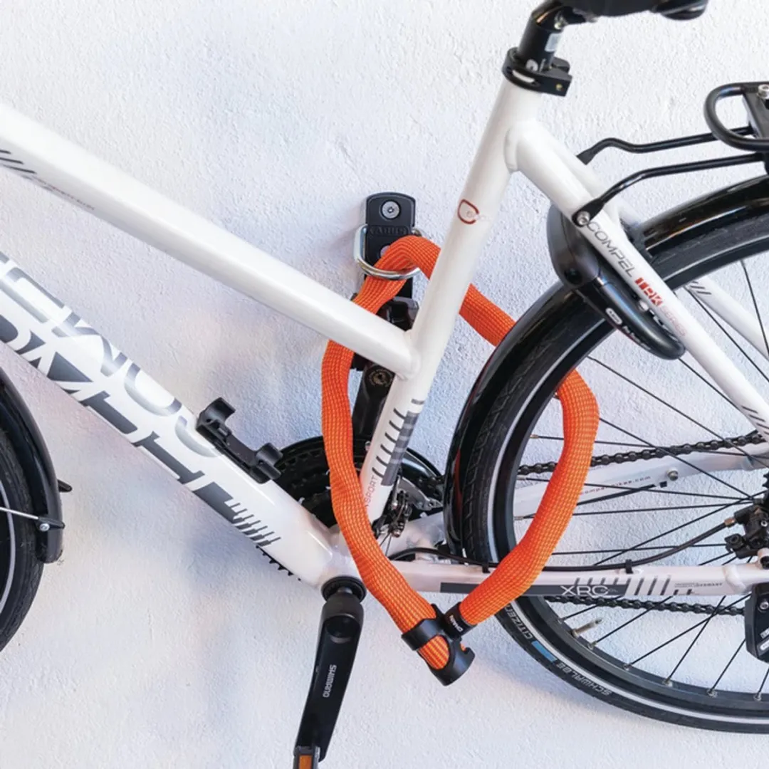 ABUS WBA65 Muuranker met Fietsbeugel - Zwart