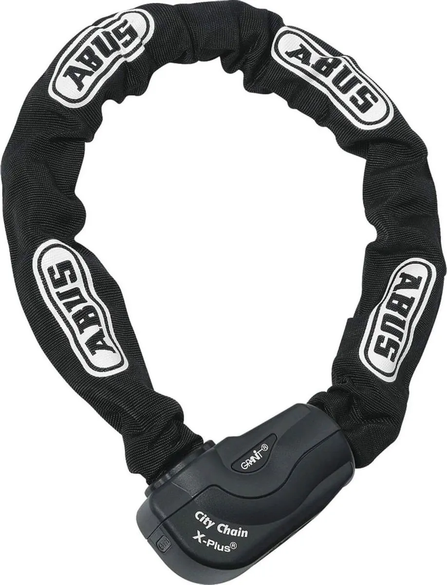 ABUS Granit CityChain X-Plus Kettingslot 85cm - Zwart
