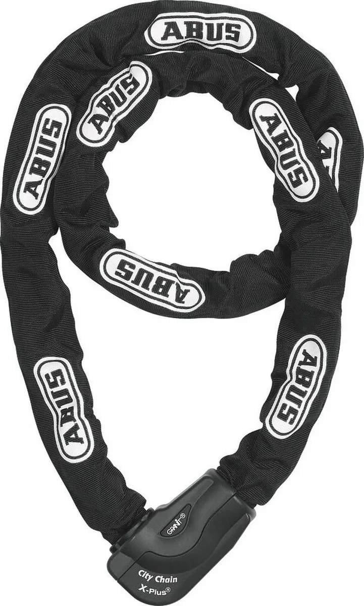 ABUS Granit CityChain X-Plus Kettingslot 85cm - Zwart