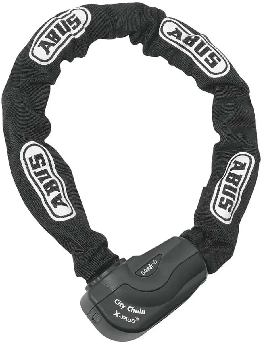 ABUS Granit CityChain X-Plus Kettingslot 85cm - Zwart