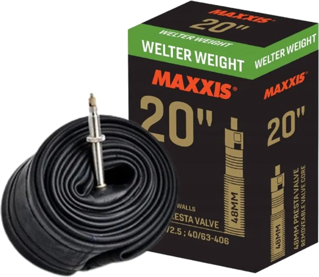 Maxxis Binnenband 20x1.50/2.50 Presta - 48mm - Zwart