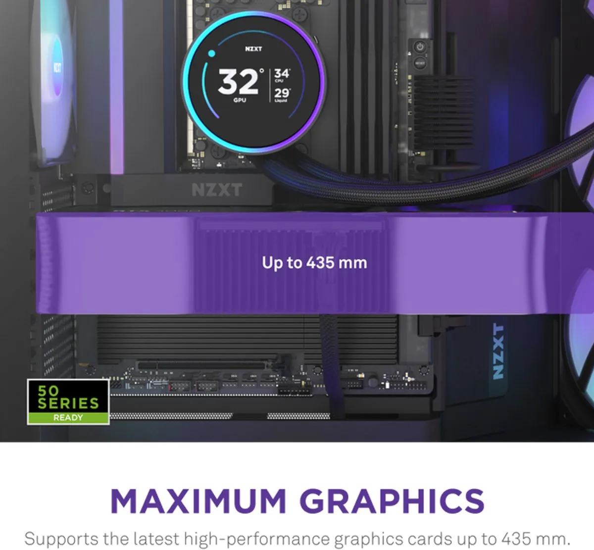 NZXT H9 Flow RGB 2025 - Zwart