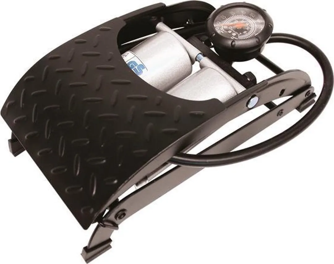 Lampa Voetpomp met Manometer