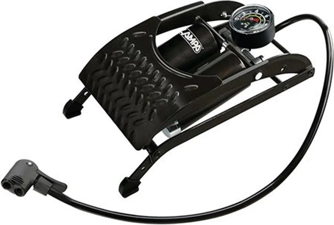 Lampa Voetpomp met Manometer - Zwart