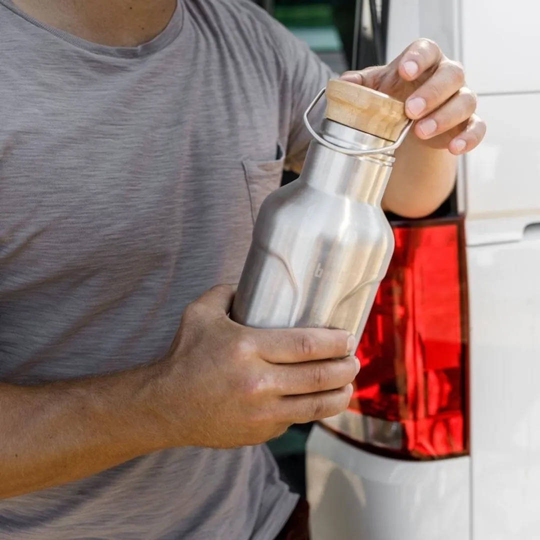 Petromax RVS Thermosfles 1L - Zwart - afbeelding 3 van 6