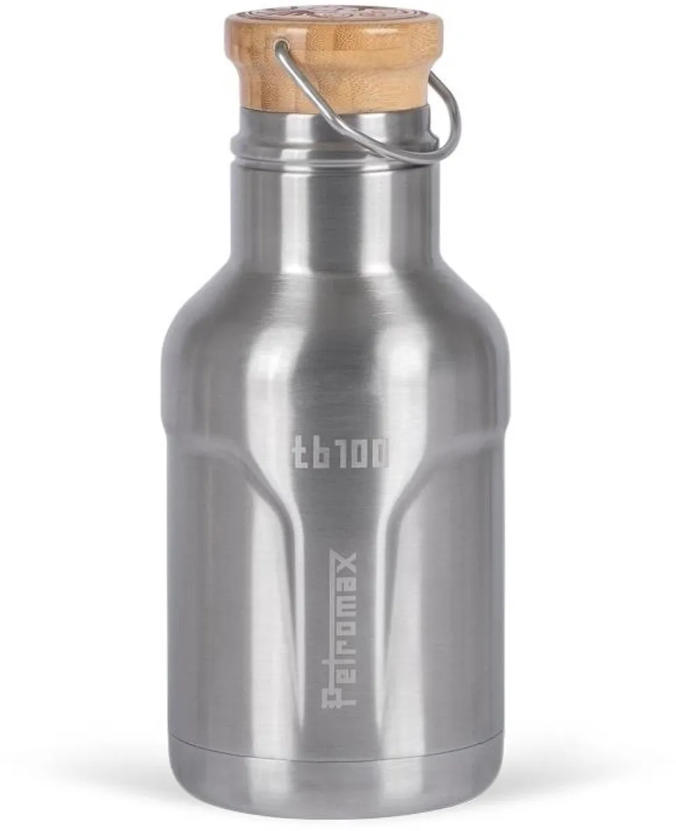 Petromax RVS Thermosfles 1L - Zwart - afbeelding 4 van 6