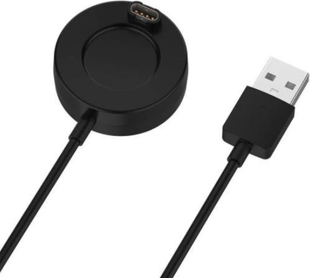 Garmin 010-12983-00 USB Oplader Smartwatchkabel - 1m - Zwart