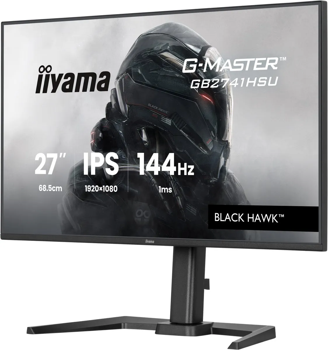 iiyama G-Master GB2741HSU-B1 Monitor 27" - Full HD - IPS - 240Hz - Zwart