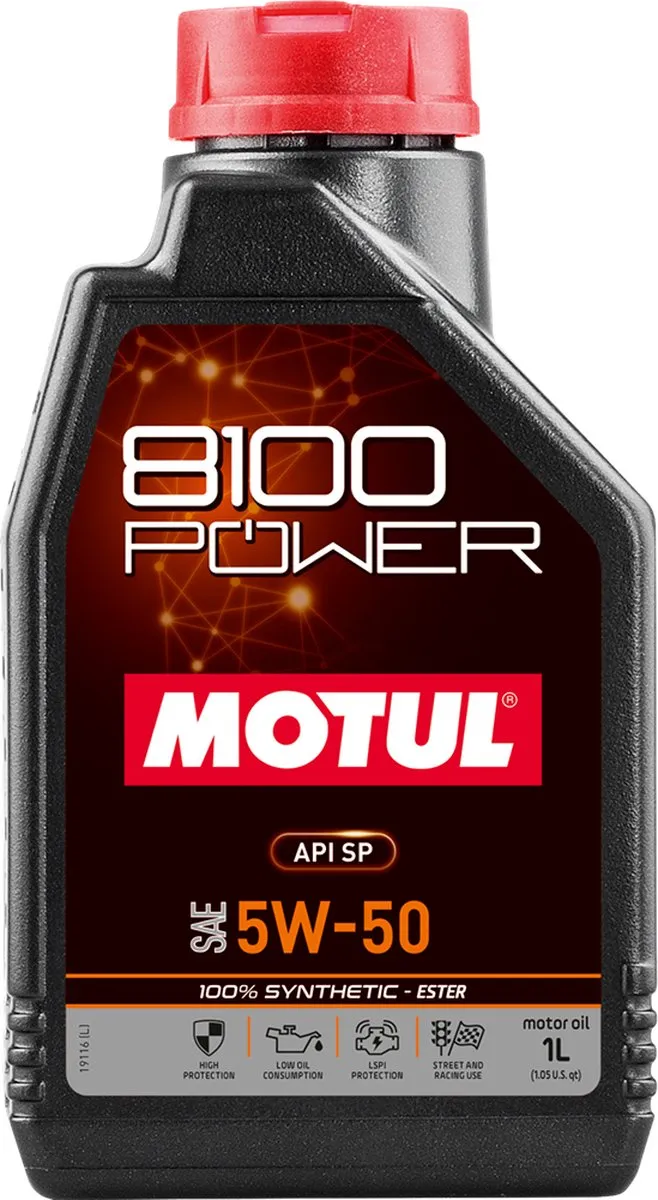 Motul 5W50 8100 Power Motorolie 1L