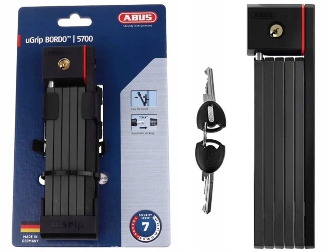 ABUS uGrip Bordo 5700 Vouwslot 80cm