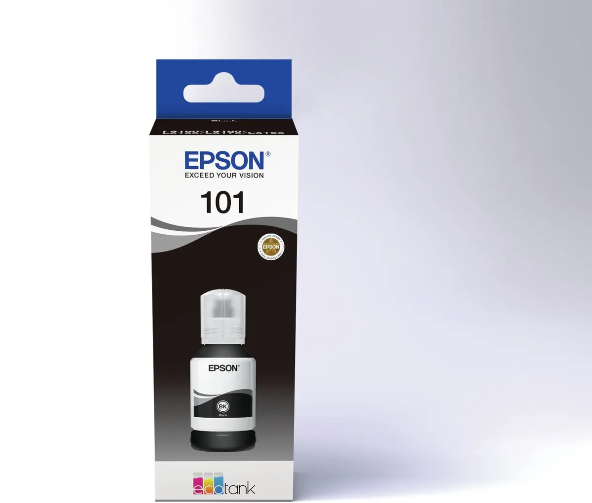 Epson 101 EcoTank C13T03V14A Inktcartridge - Zwart