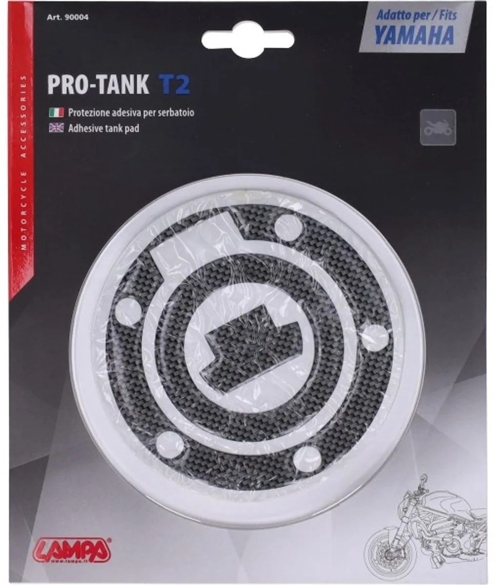 Lampa Tankdopdeksel Beschermer - Carbon - 5 Gaten - Universeel