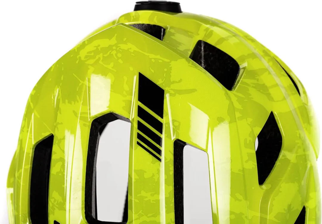 Cube Steep Fietshelm Glossy Citrone - S