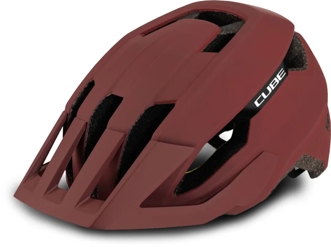 Cube Steep Fietshelm Glossy Citrone