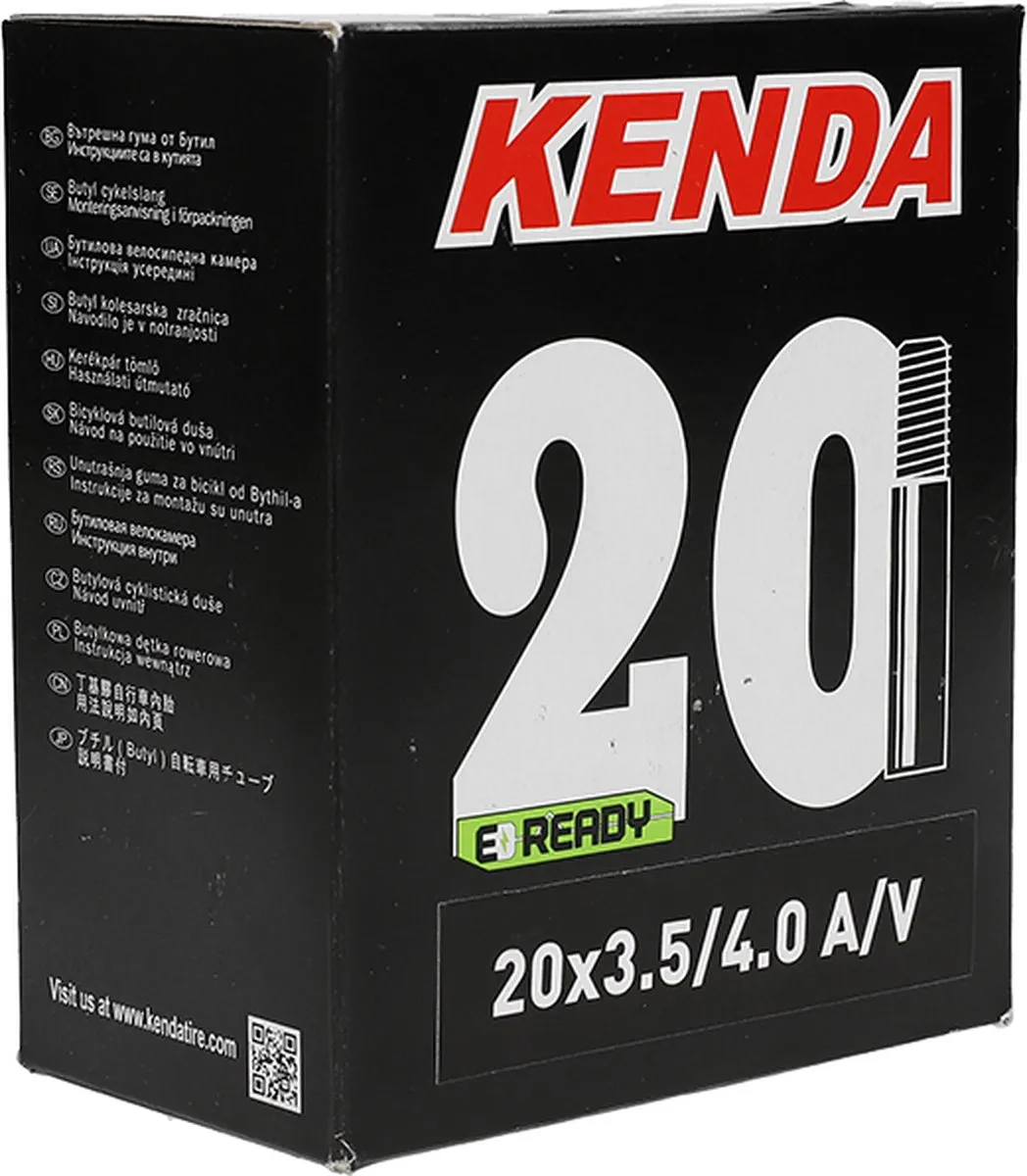 Kenda Binnenband Fatbike 20-350/400 - Zwart