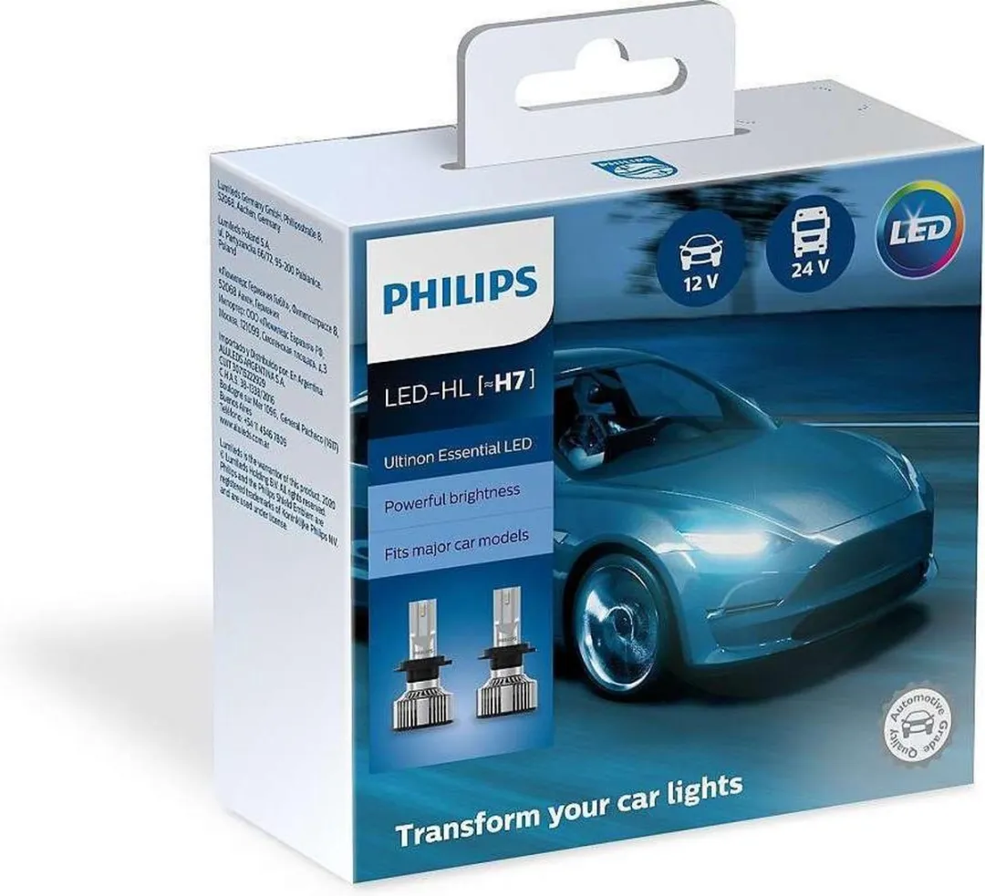 Philips Ultinon LED H7 6500K - 2 Stuks