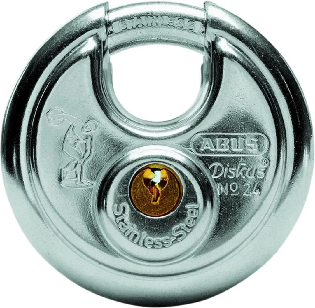 ABUS Discus 24/70 SL8165 Hangslot - Zilver - afbeelding 6 van 6