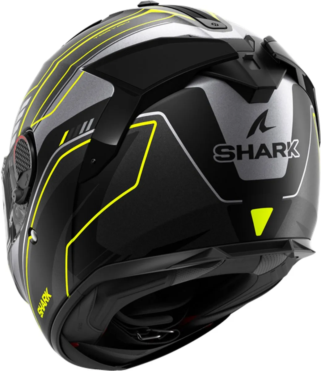 Shark Spartan GT Pro Integraalhelm - M - Mat Zwart Geel