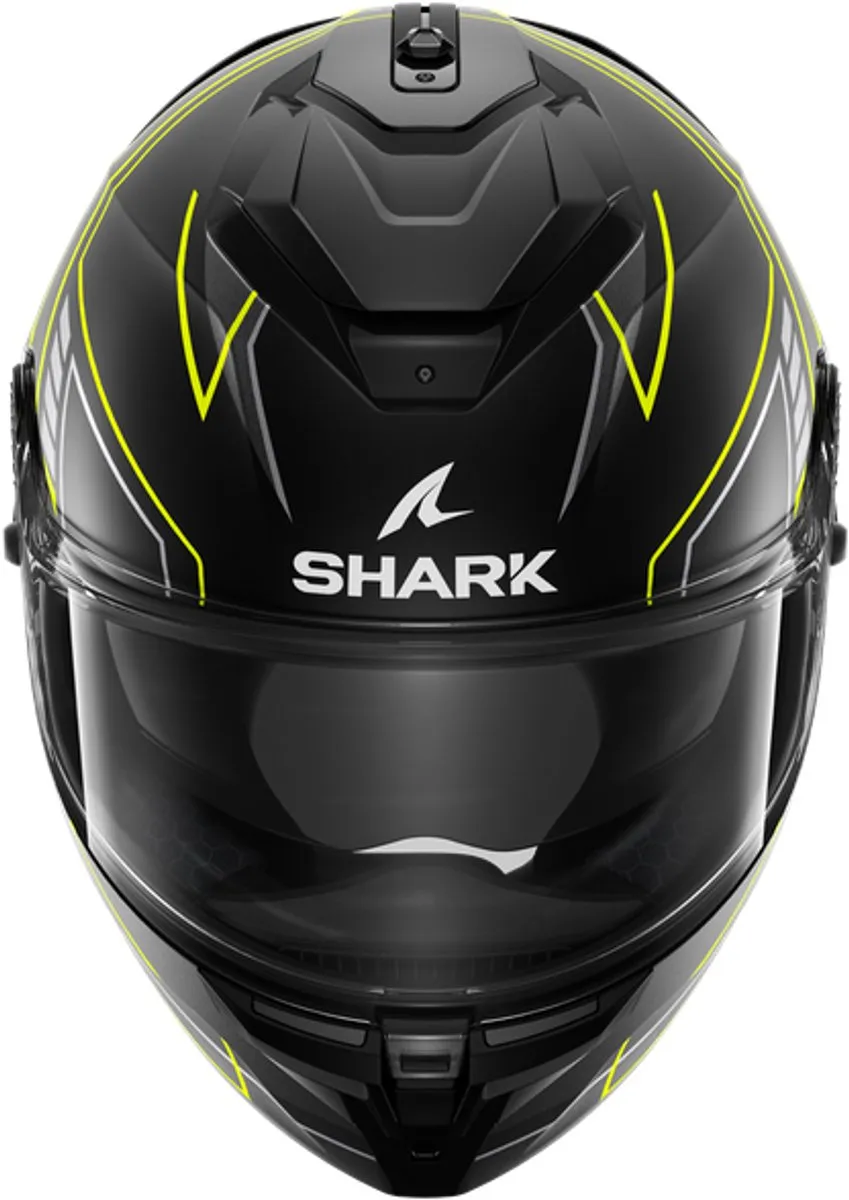Shark Spartan GT Pro Integraalhelm - M - Mat Zwart Geel