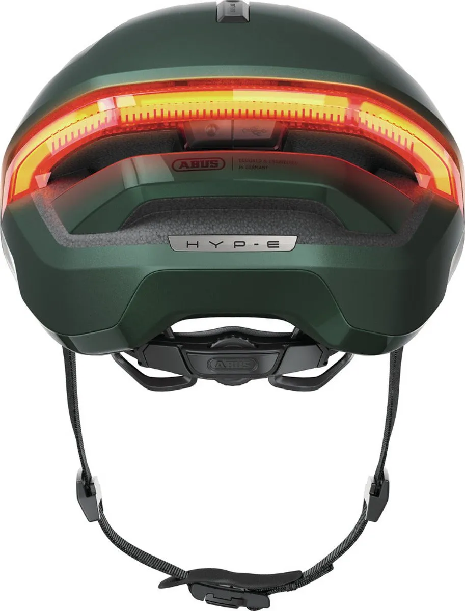 ABUS Hyp-E Fietshelm Jungle Green - L - afbeelding 5 van 6