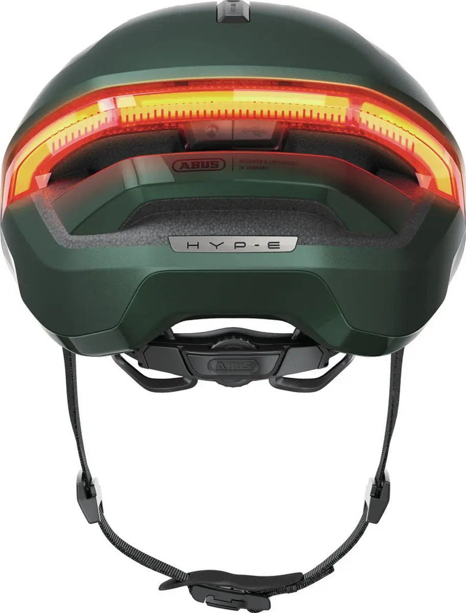 ABUS Hyp-E Fietshelm Jungle Green - L - afbeelding 4 van 6