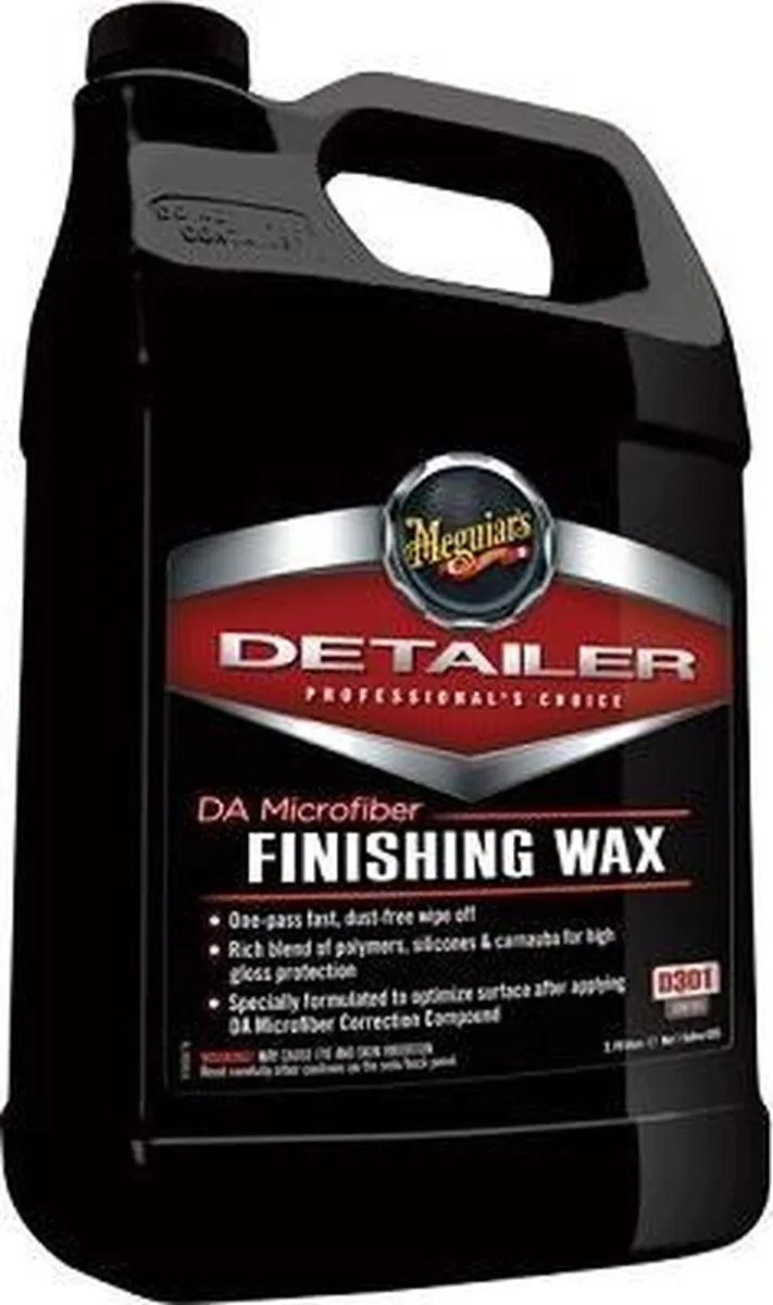 Meguiars DA Microfibre Finishing Wax 3.78L