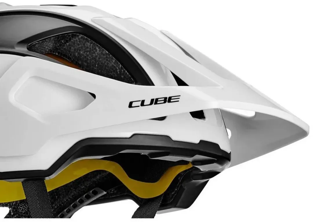 Cube Strover Endurohelm MIPS - 49-55cm - 14 Ventilatiegaten - Wit - afbeelding 6 van 6