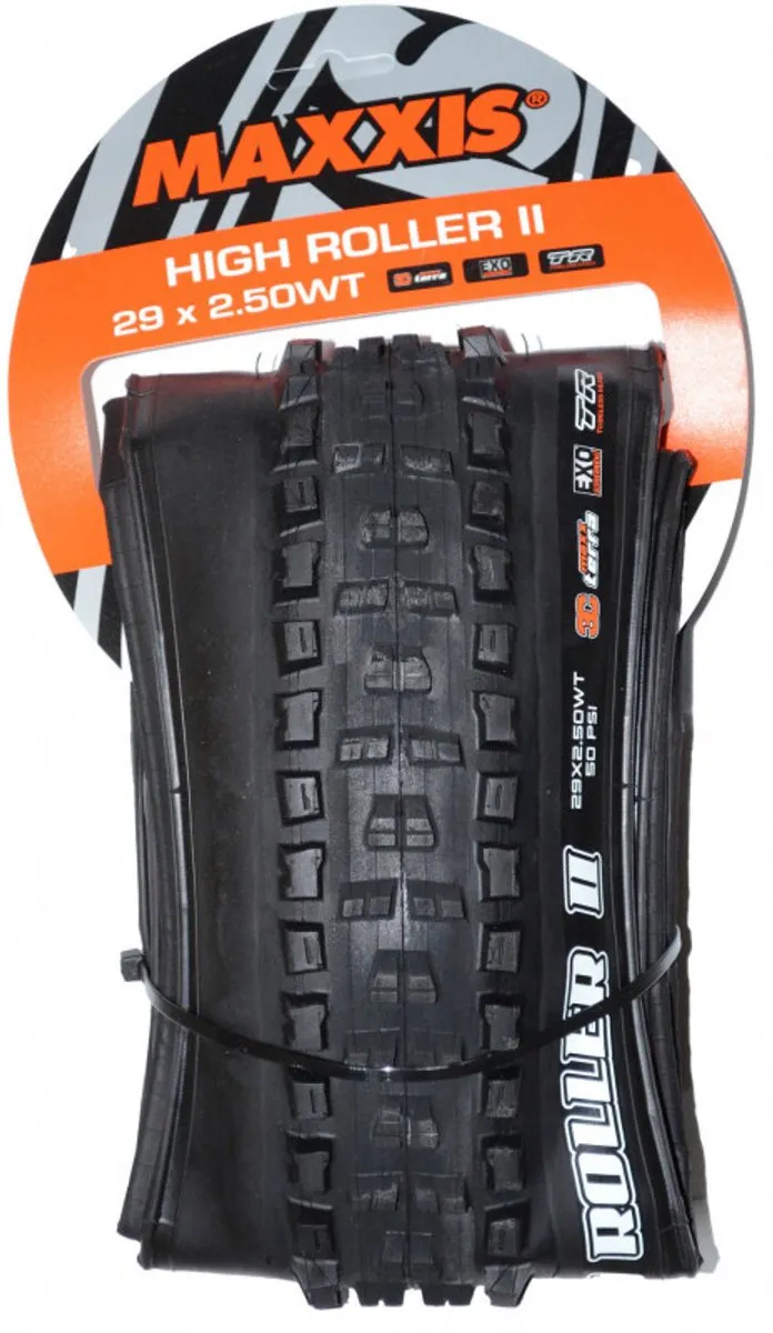 Maxxis High Roller II MTB Band 29x2.40 WT - Tubeless Ready - Black