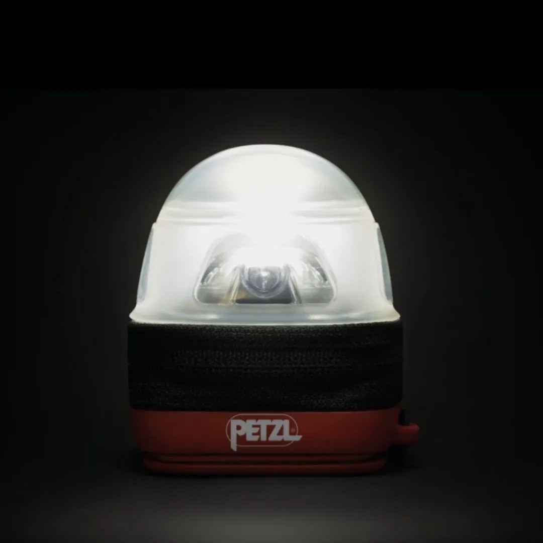 Petzl Noctilight E093DA00 Hoofdlamp - Zwart/Rood - afbeelding 6 van 6