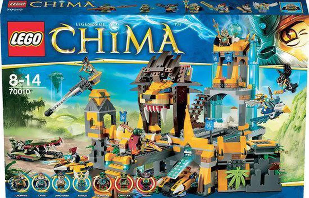 LEGO Chima Chi Tempel 70010 - 1258 Stukken - afbeelding 3 van 6