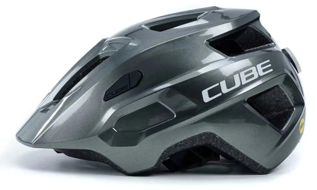Cube Linok Kinderfietshelm - 11 Ventilatiegaten - MIPS - Grijs