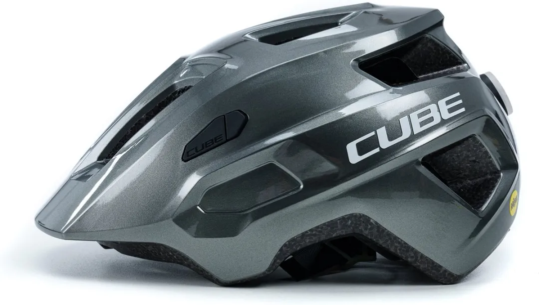 Cube Linok Kinderfietshelm - 11 Ventilatiegaten - MIPS - Grijs