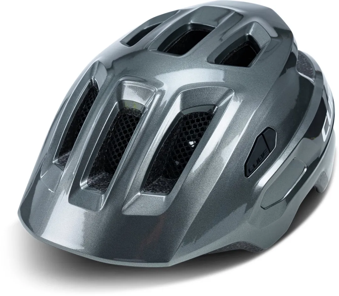 Cube Linok Kinderfietshelm - 11 Ventilatiegaten - MIPS - Grijs