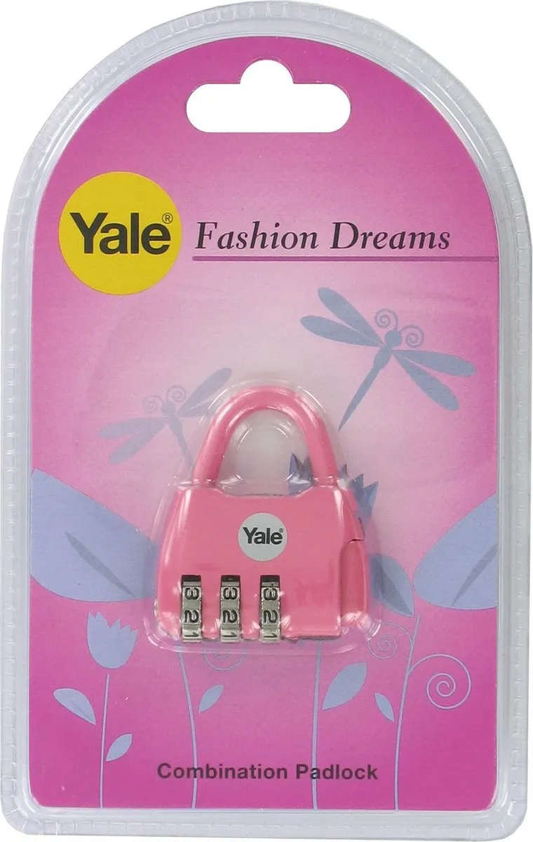 Yale Fashion Dreams Kofferhangslot 3-cijferig