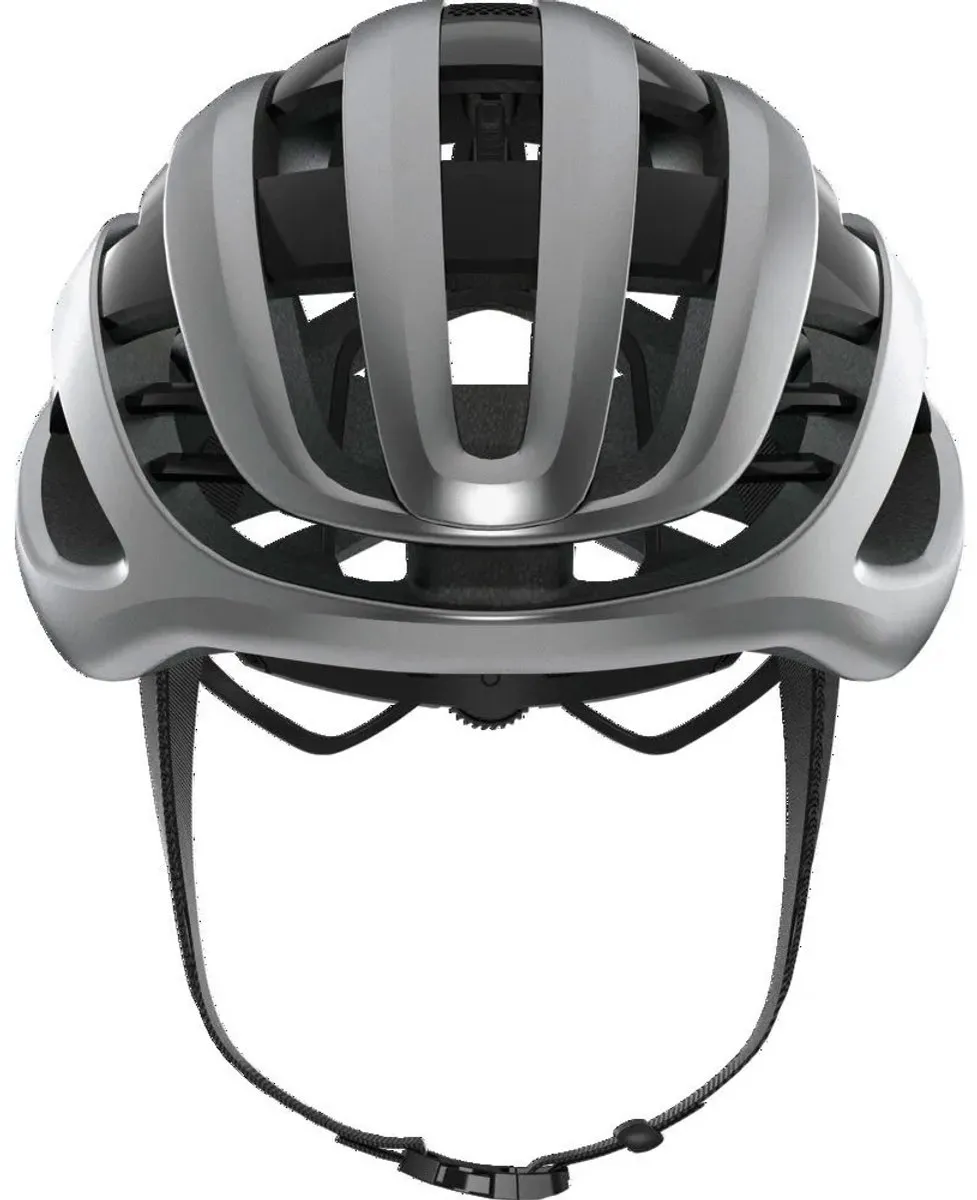ABUS AirBreaker Fietshelm M - Zilver