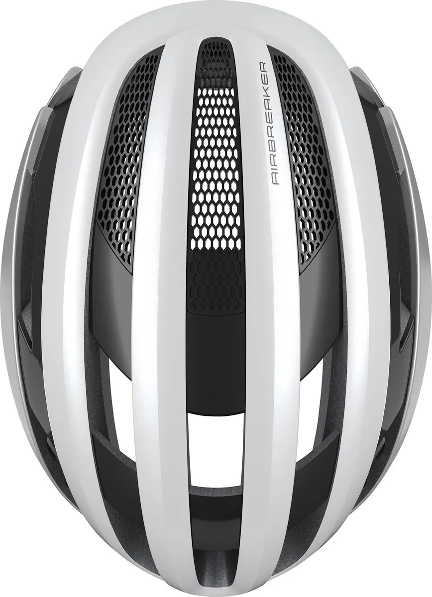 ABUS AirBreaker Fietshelm M - Zilver