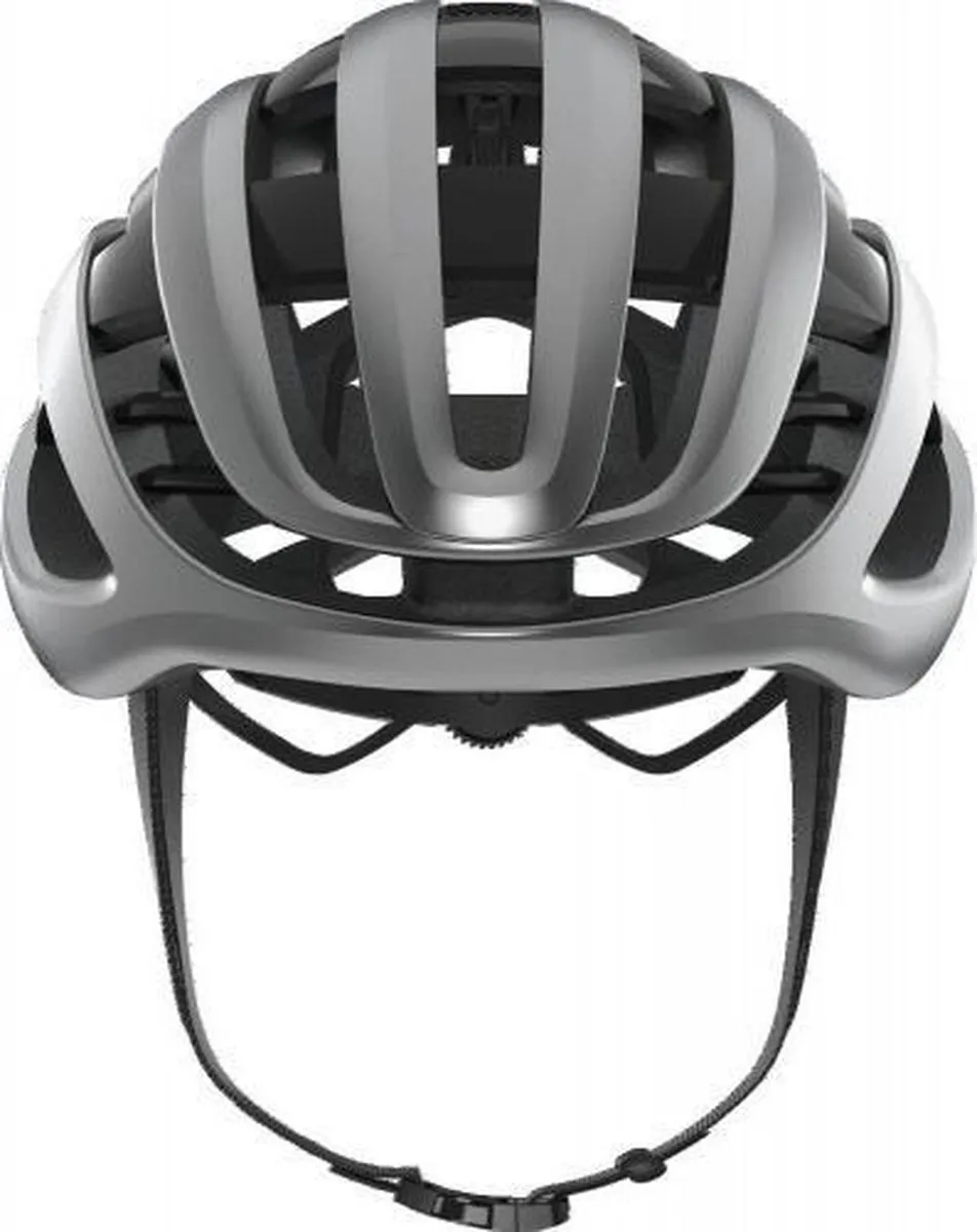 ABUS AirBreaker Fietshelm M - Zilver - afbeelding 6 van 6