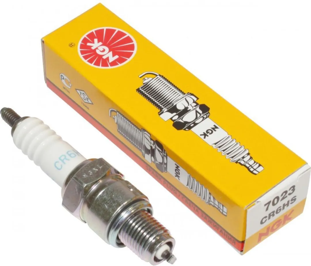 NGK Bougie CR6HS voor Yamaha XV 250 Virago 1989-1994