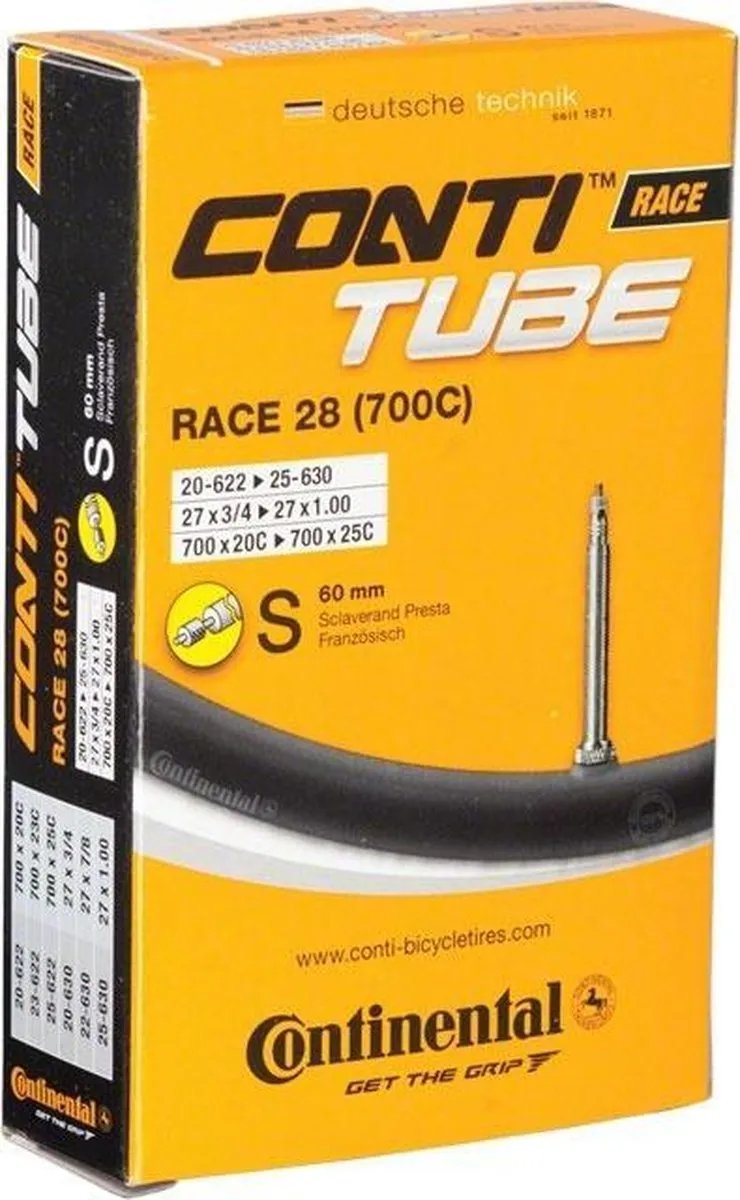 Continental Binnenband Race 28 27x3/4-1.00 - 1 Stuk