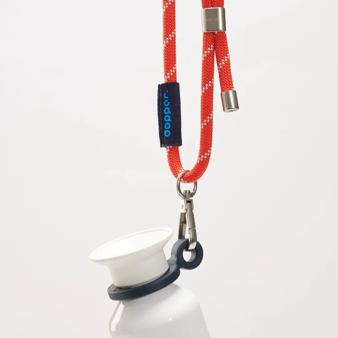Dopper Cord Draagkoord - Zilver Rood - 75g