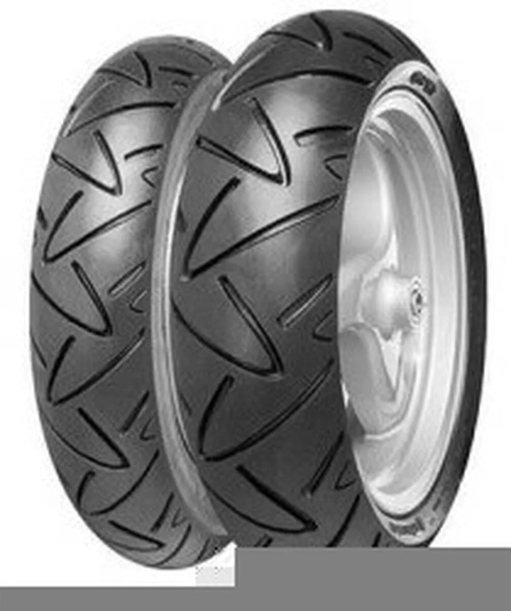 Continental 130/70-10 TL Twist Buitenband - 59M - Zwart