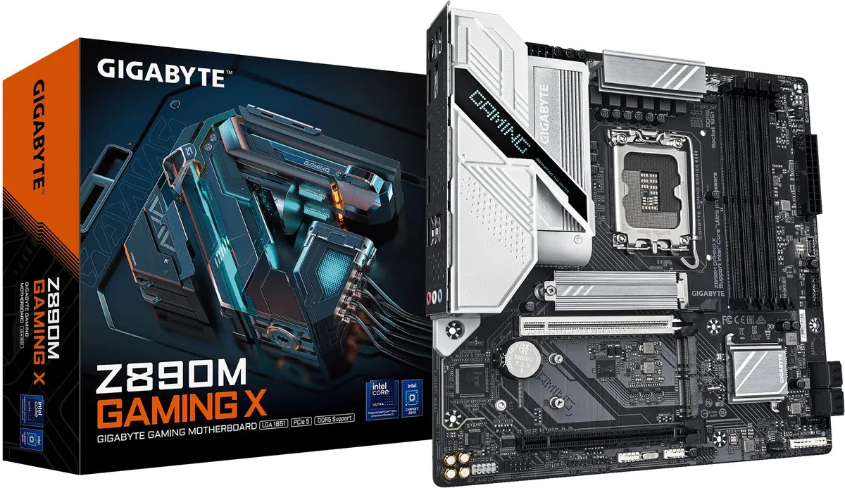 Gigabyte Z890M GAMING X moederbord - Intel Z890 - microATX