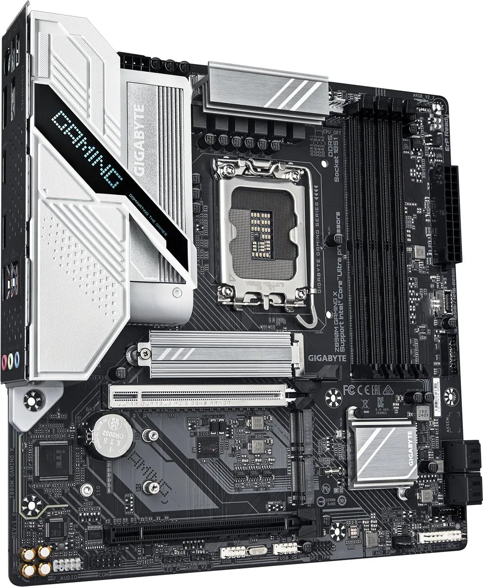 Gigabyte Z890M GAMING X moederbord - Intel Z890 - microATX